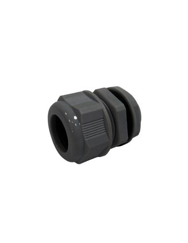 Pieza pasacable en color negro con prensaestopas compatible con DAHUA-230 (PFA121), DAHUA-225 (PFA122), DAHUA-214 (PFA123), DAHU